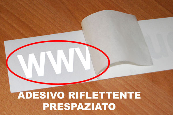 Stampa Adesivi riflettenti rifrangenti