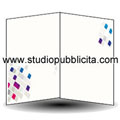 Stampa Pieghevoli pubblicitari online A4 1 piega 2 ante - Tipografia online Studio Pubblicità